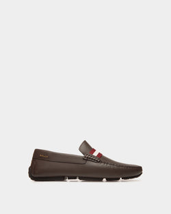 Chaussure Driver Pilot En Cuir Ebano