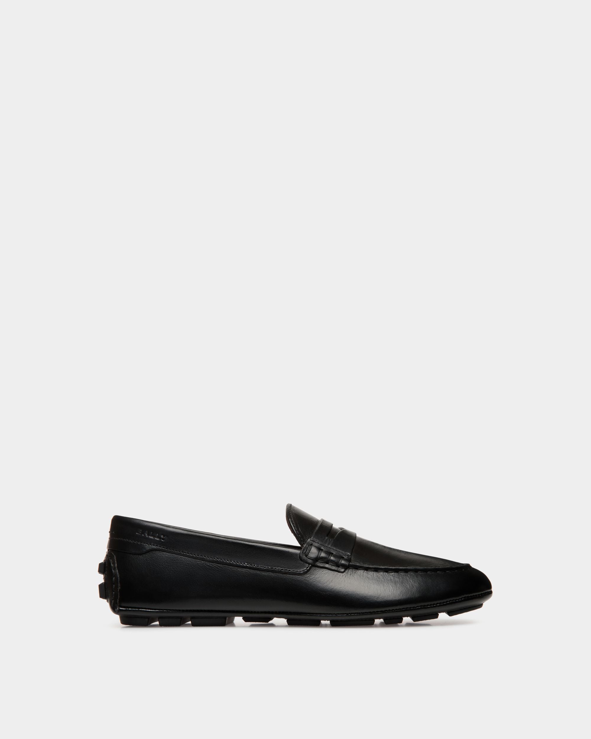 Bally Global - Kerbs Driver in Black Leather - Black
