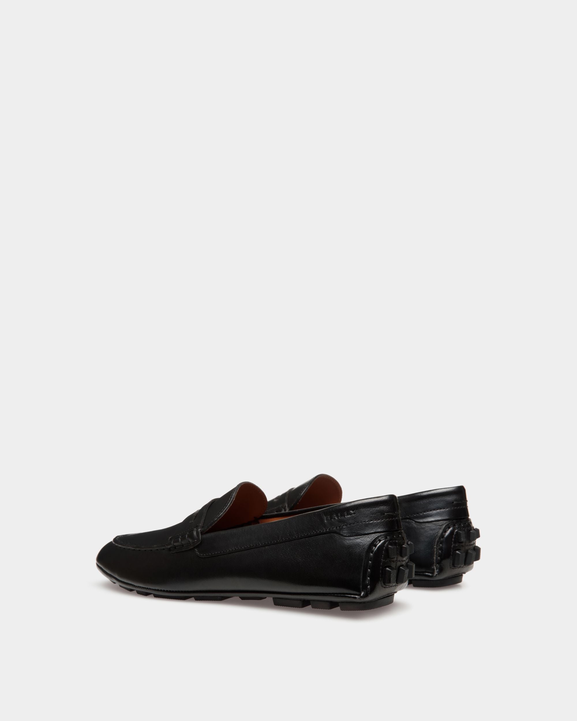 Bally Global - Kerbs Driver in Black Leather - Black