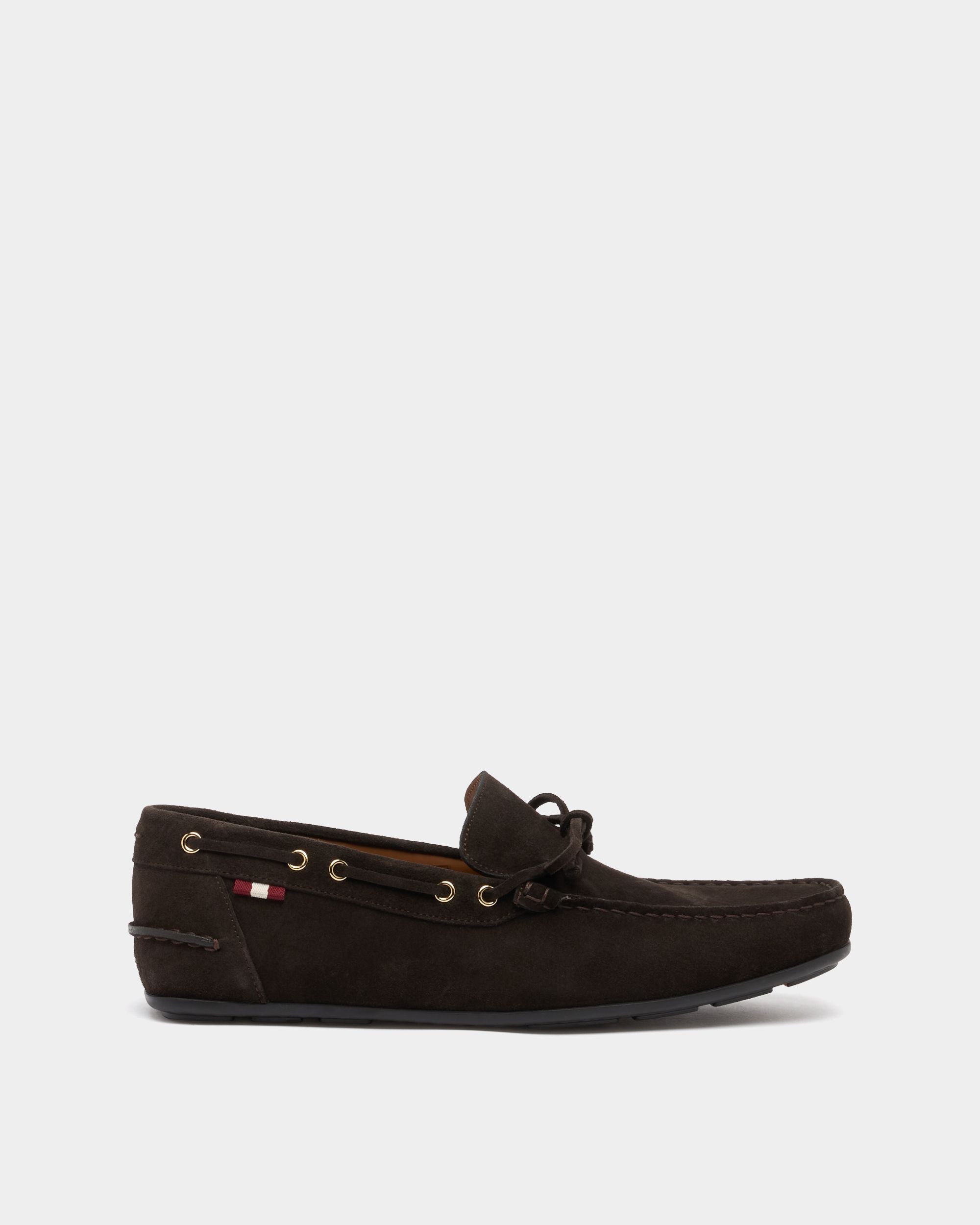 Bally Global - Driver-Schuhe Clay aus Veloursleder in Braun - Brown