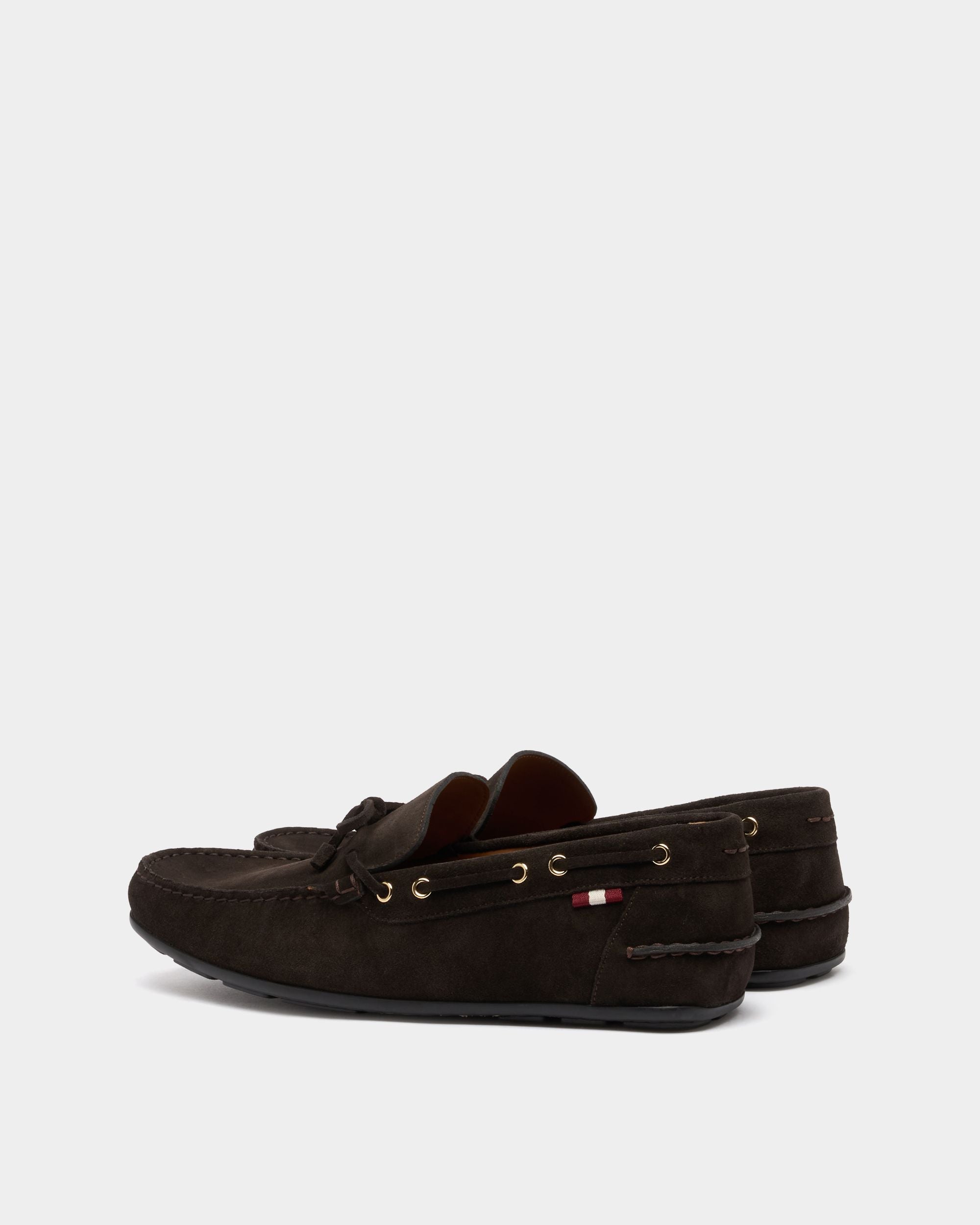 Bally Global - Driver-Schuhe Clay aus Veloursleder in Braun - Brown