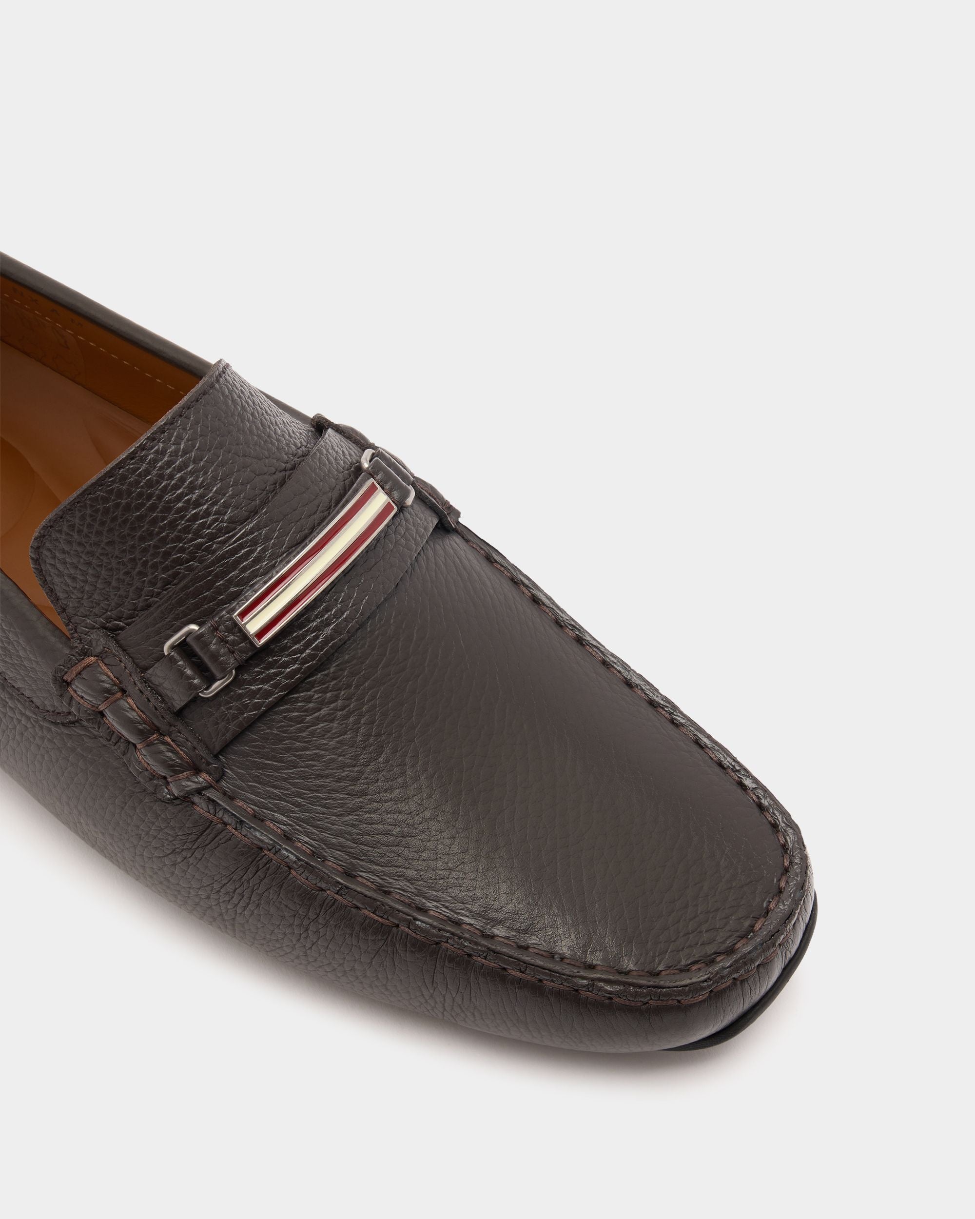 Bally Global - Driver In Brown Leather - Brown