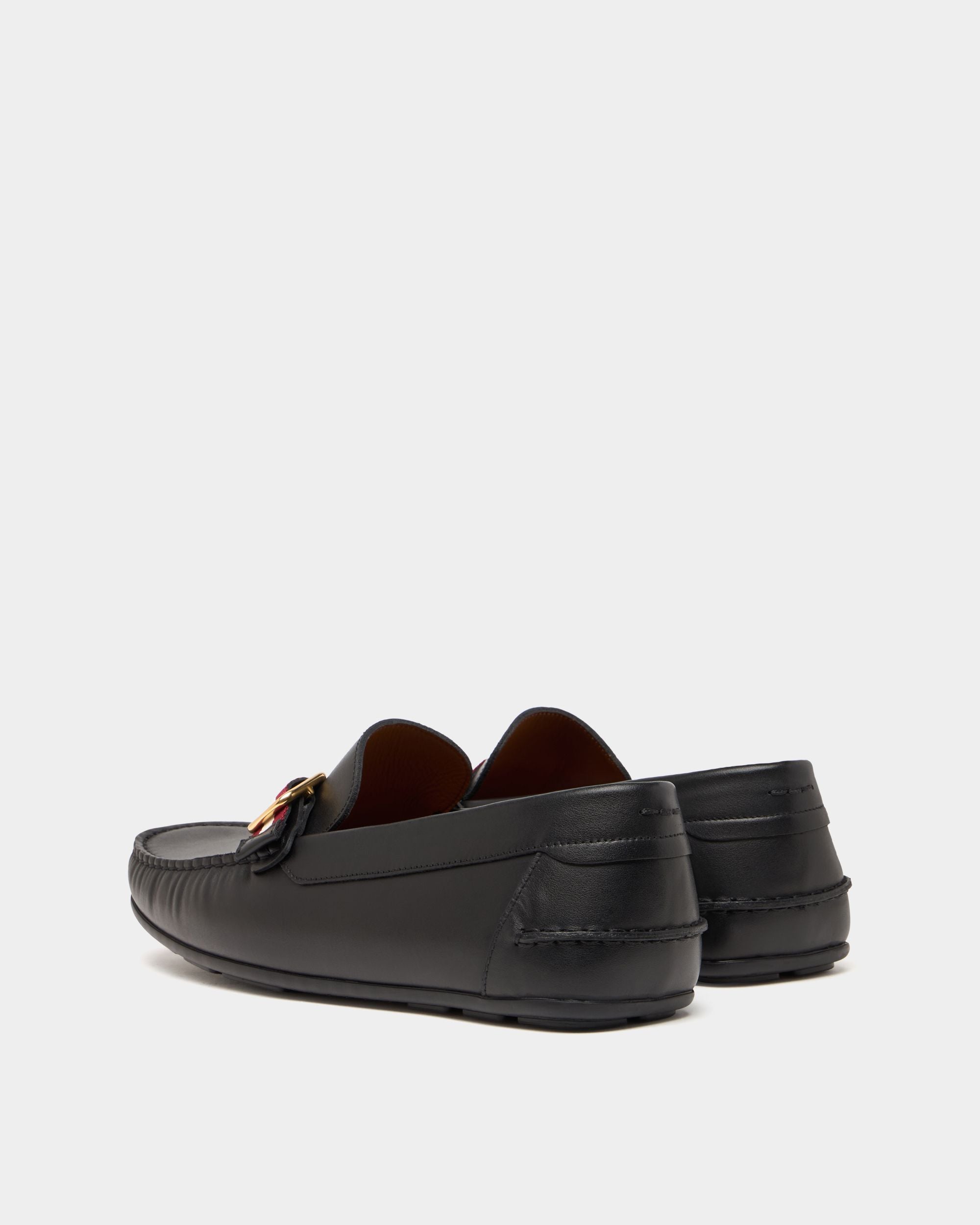 Bally Global - Clay Loafer in Black Leather - Black