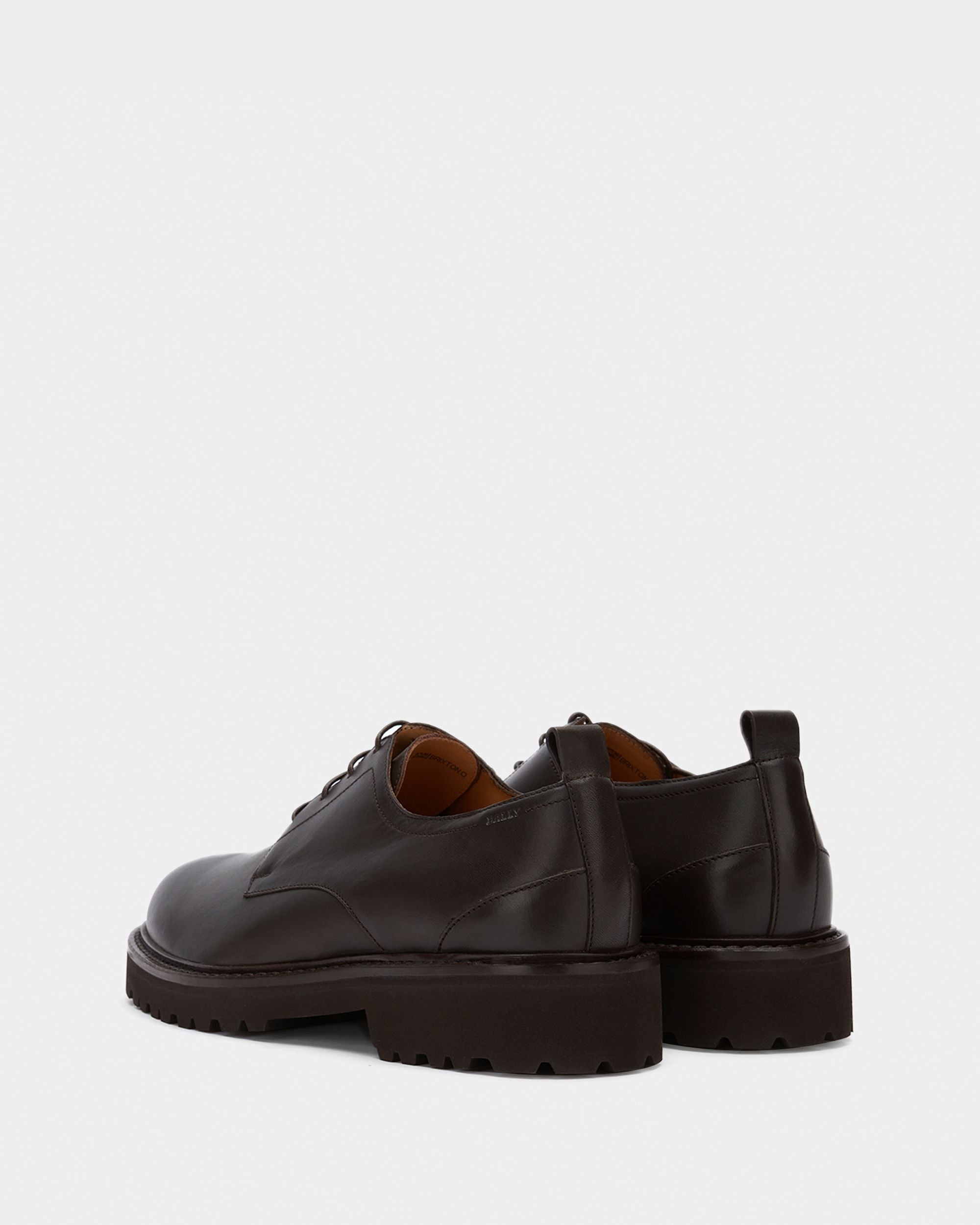 Bally Global - Derby En Cuir Marron - Marron