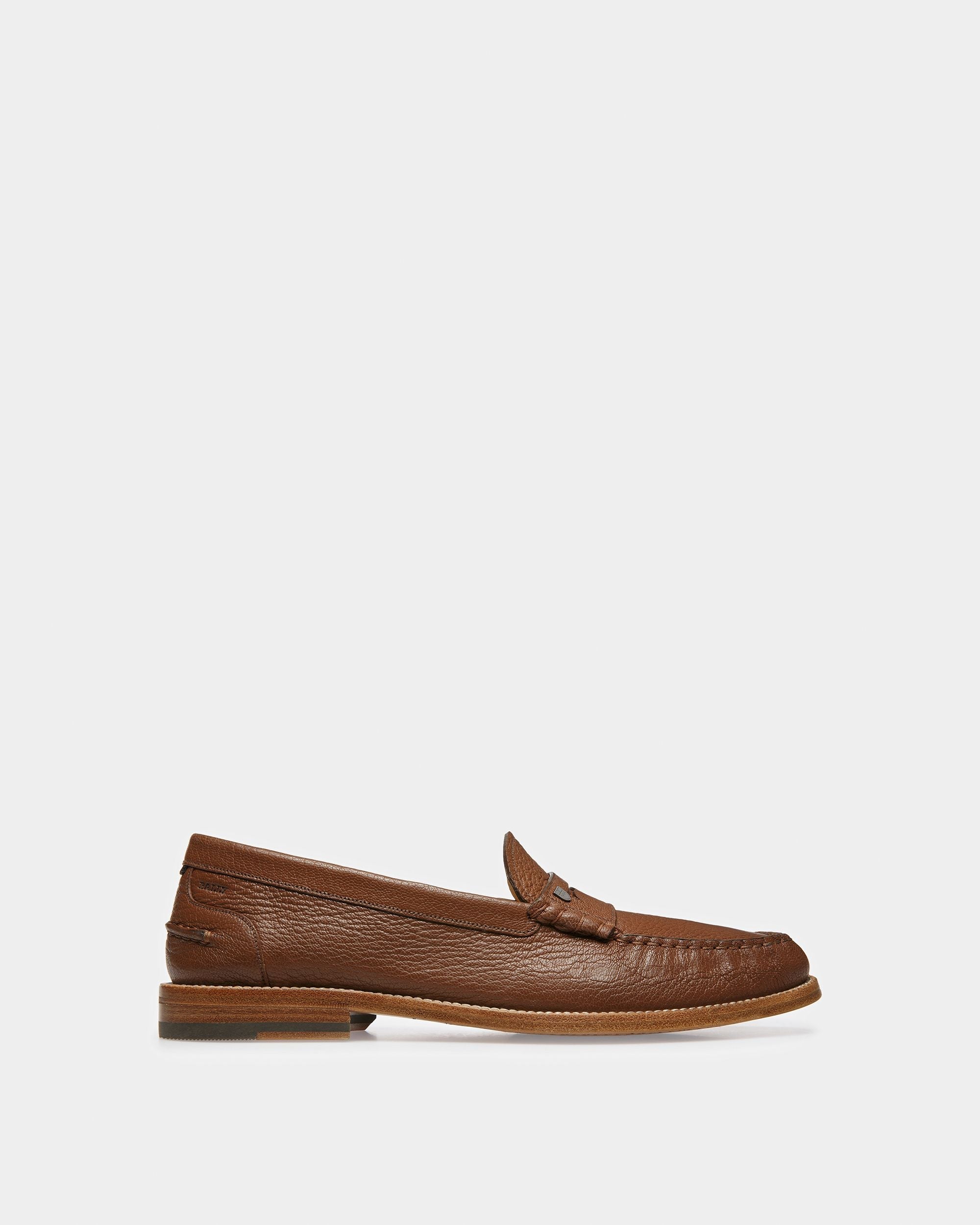 Bally Global - Ron Leather Moccasins In Brown - Marrón