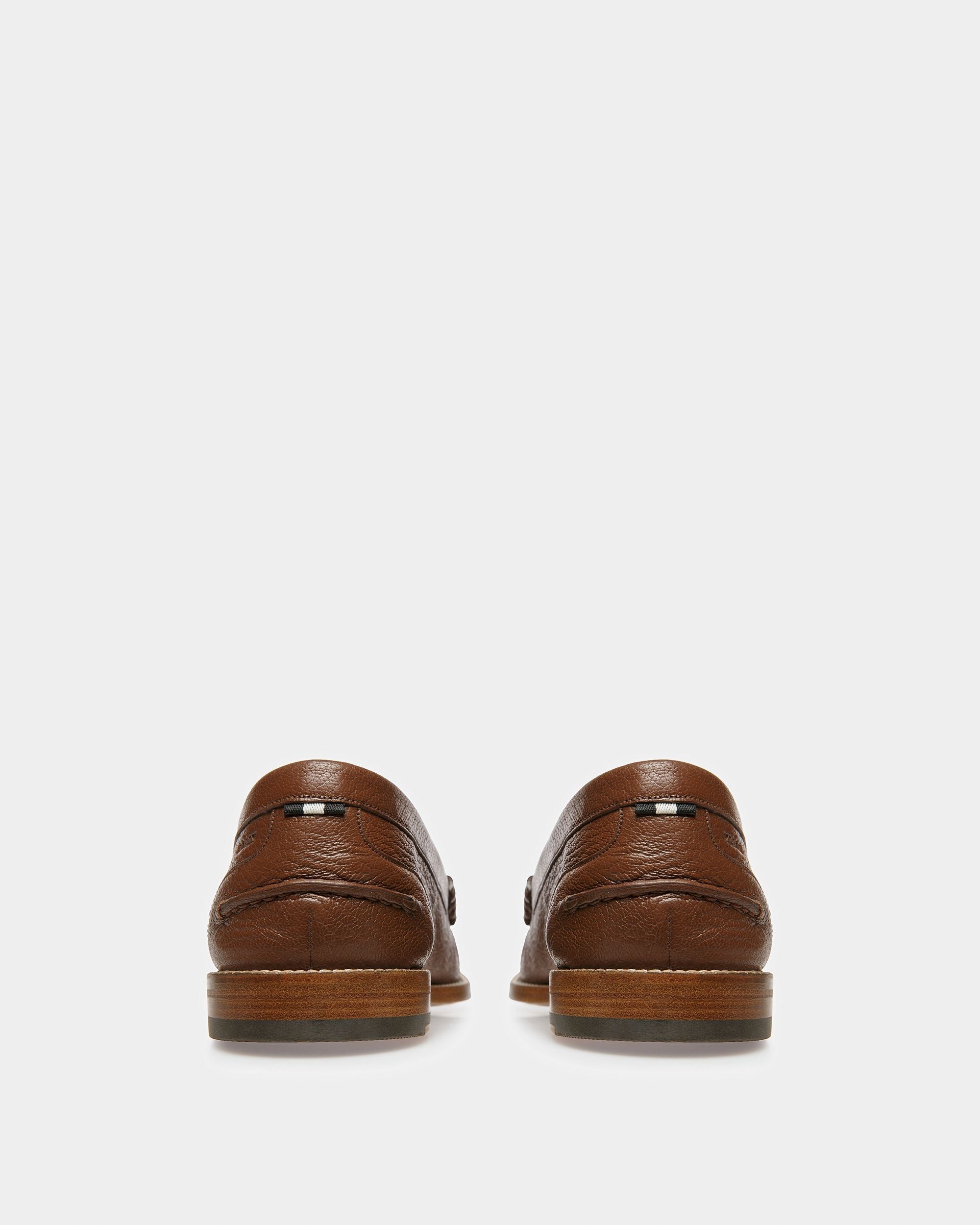 Bally Global - Ron Leather Moccasins In Brown - Marrón