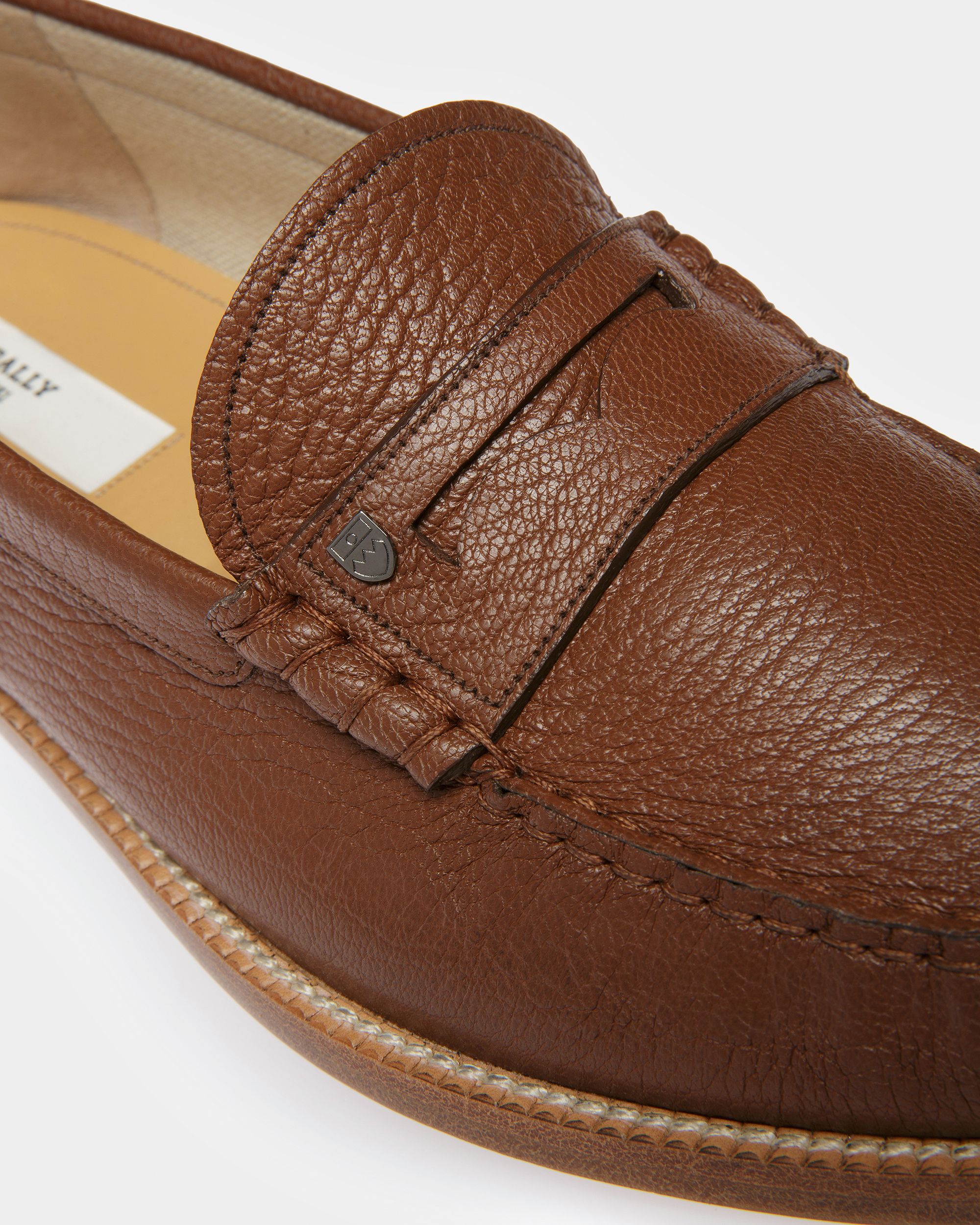 Bally Global - Ron Leather Moccasins In Brown - Marrón