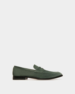 Webb Leather Loafers In Sage