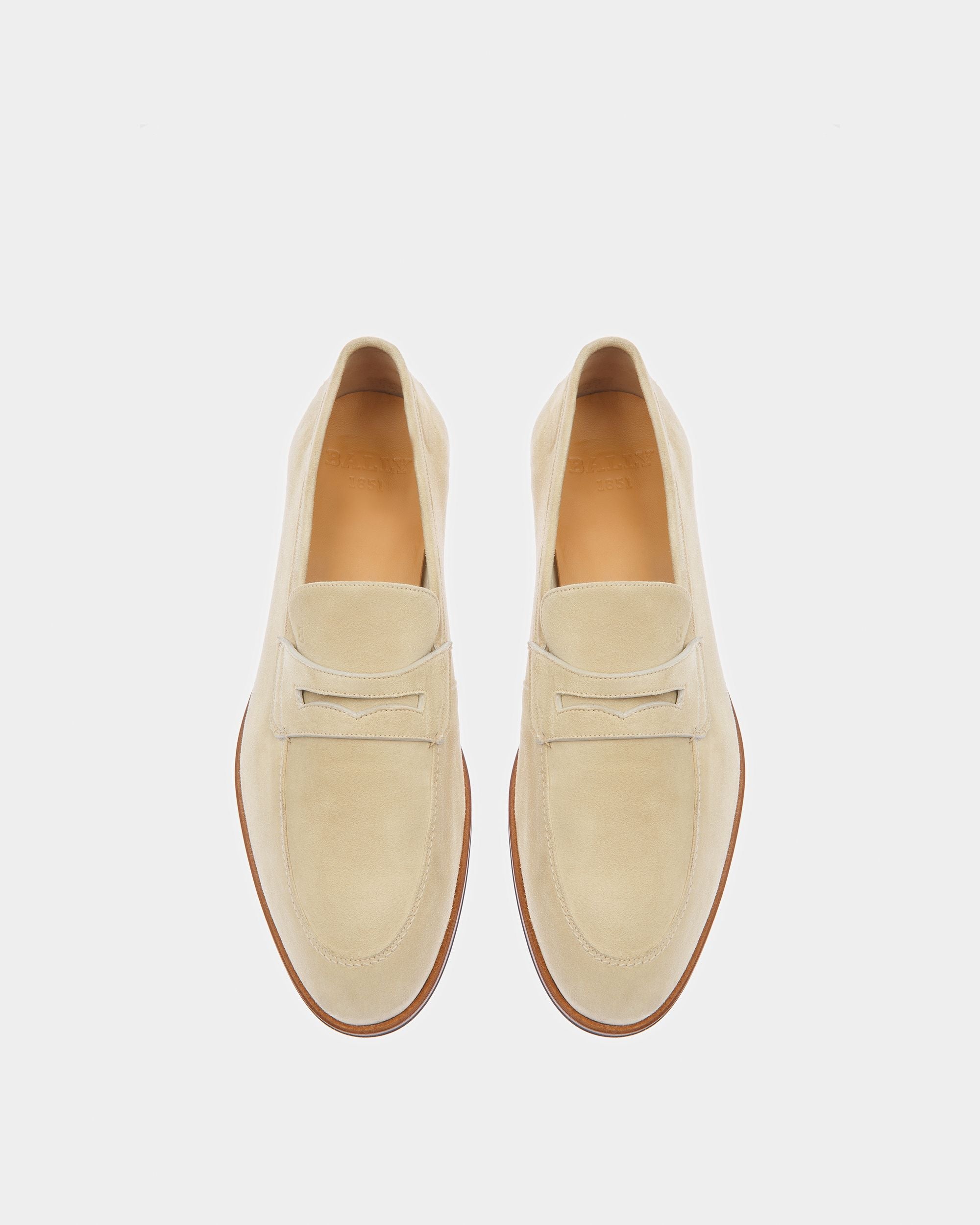 Bally Global - Webb Mocasines De Piel Color Fósil - Beige