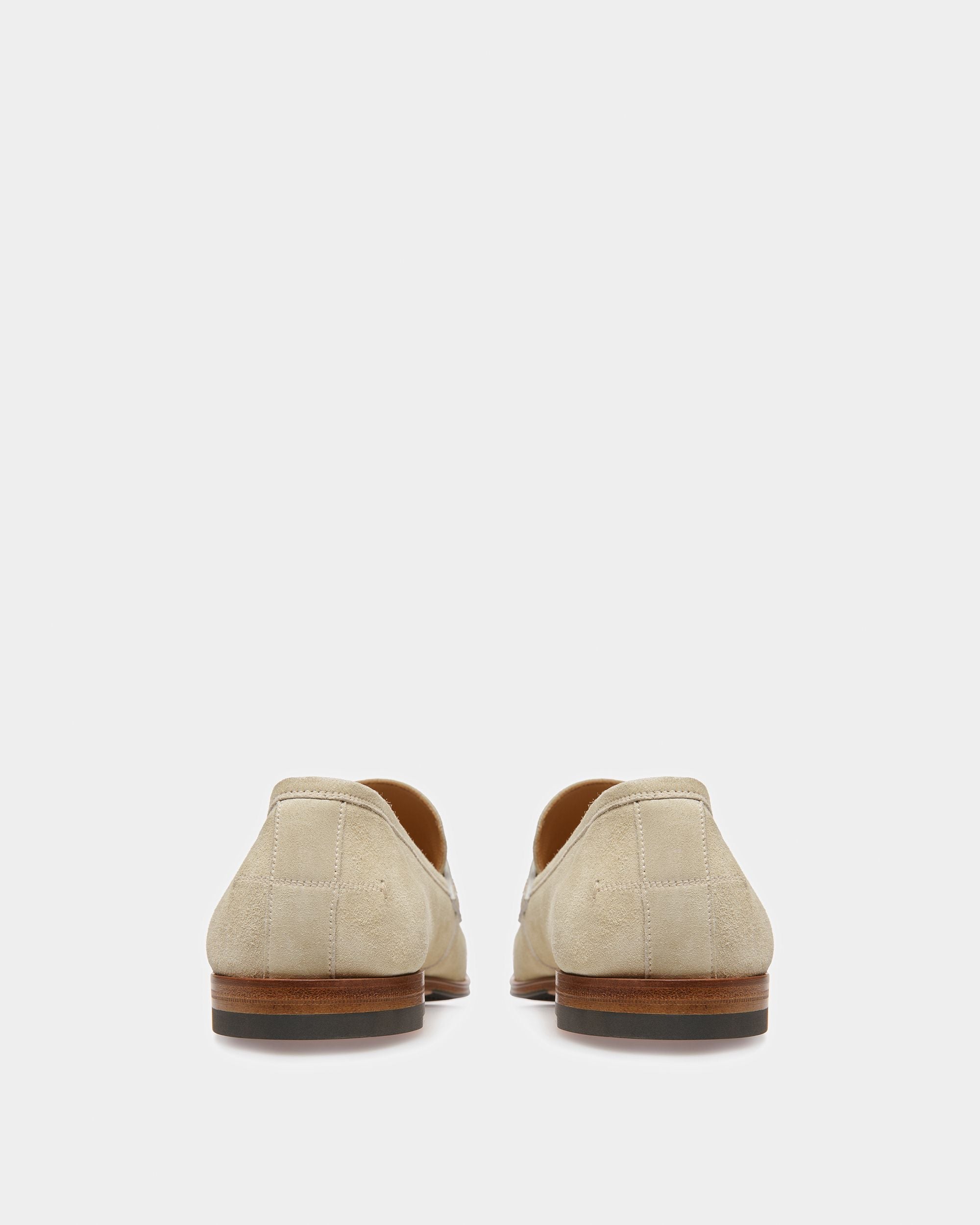 Bally Global - Webb Mocasines De Piel Color Fósil - Beige