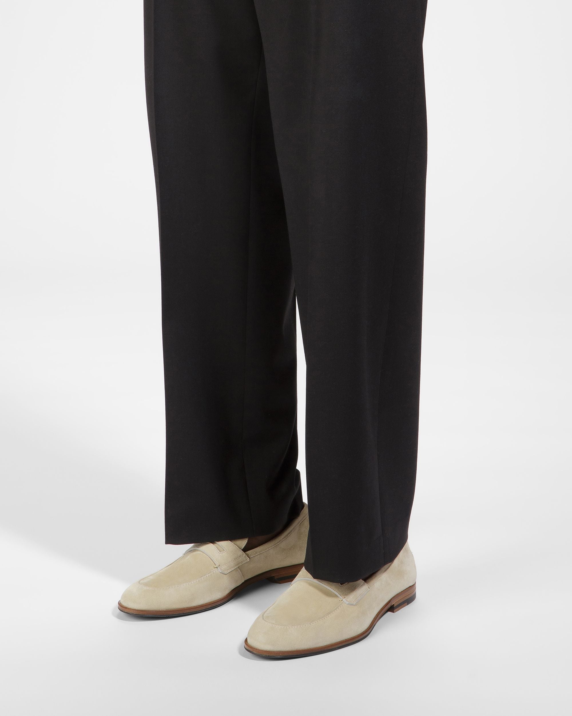 Bally Global - Webb Mocasines De Piel Color Fósil - Beige