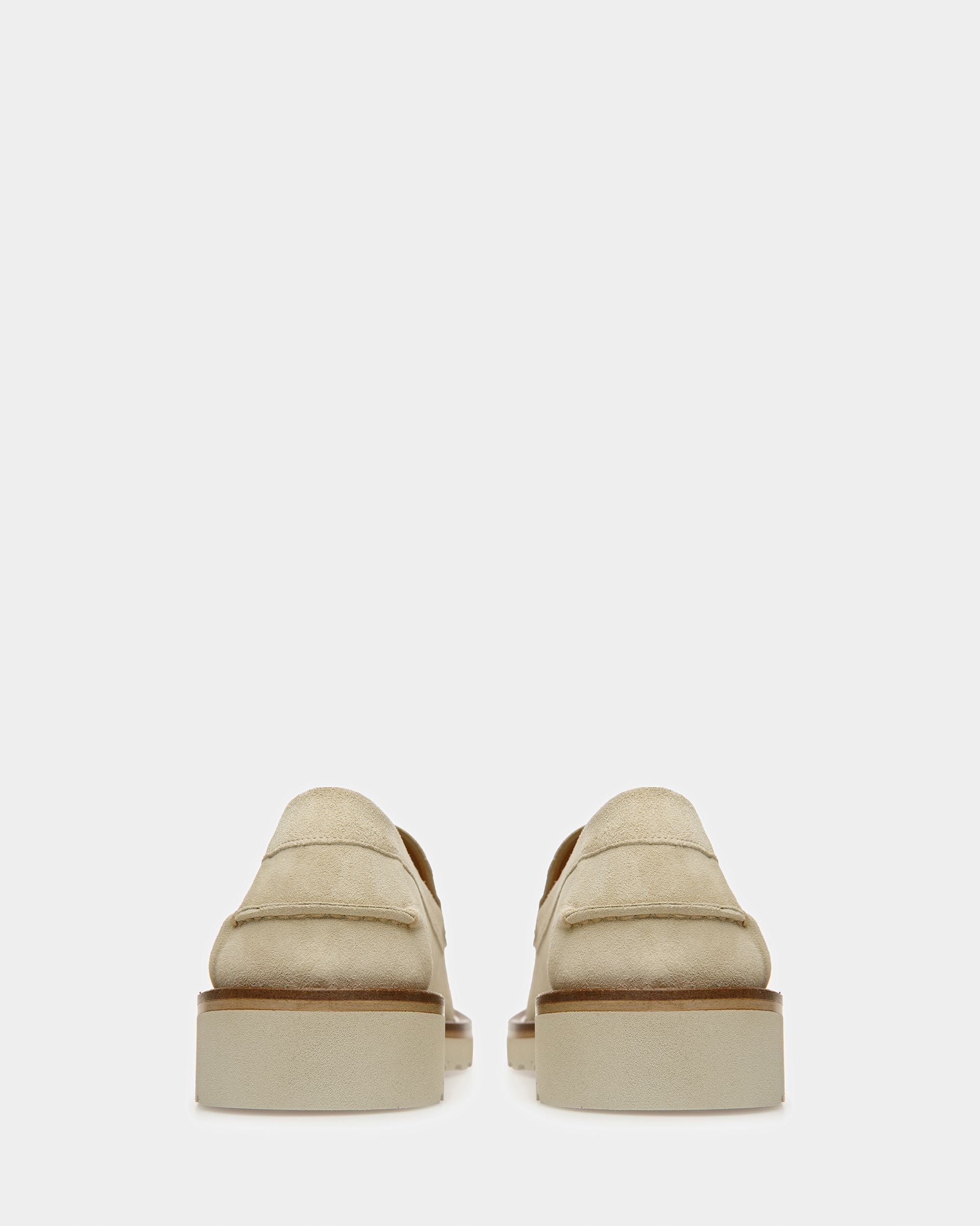 Bally Global - Novald Leather Loafers In Fossil - Beige