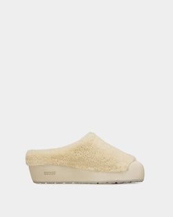 Curling Collection Rv Loafer In White Leather