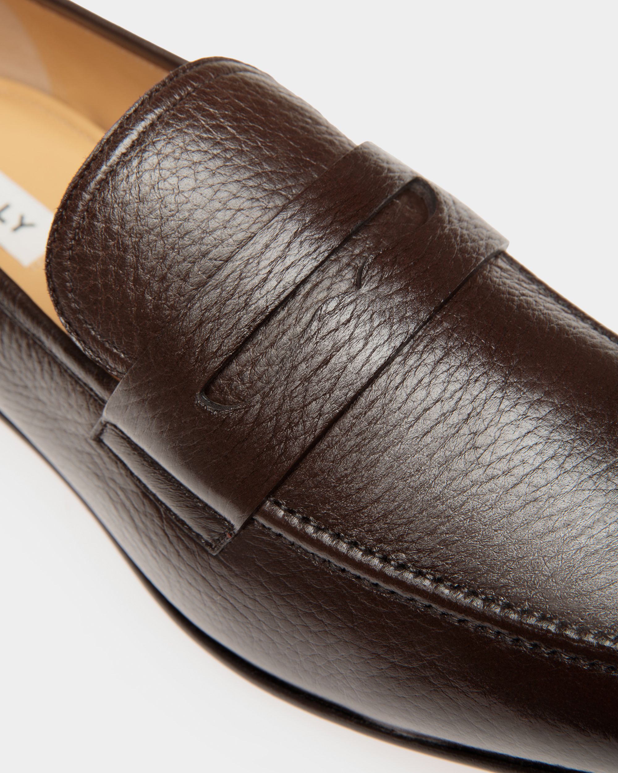 Bally Global - Suisse Loafer In Brown Leather - Brown