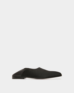 Mocassins Plats Vegas En Cuir De Veau Façon Poulain Noir