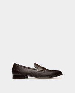 Mocassins Suisse En Cuir Marron