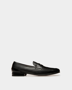 Mocassins Suisse En Cuir Noir