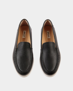 Nelson Moccasin In Black Leather