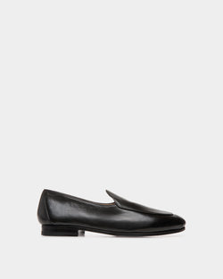 Plume Loafer in Black Leather