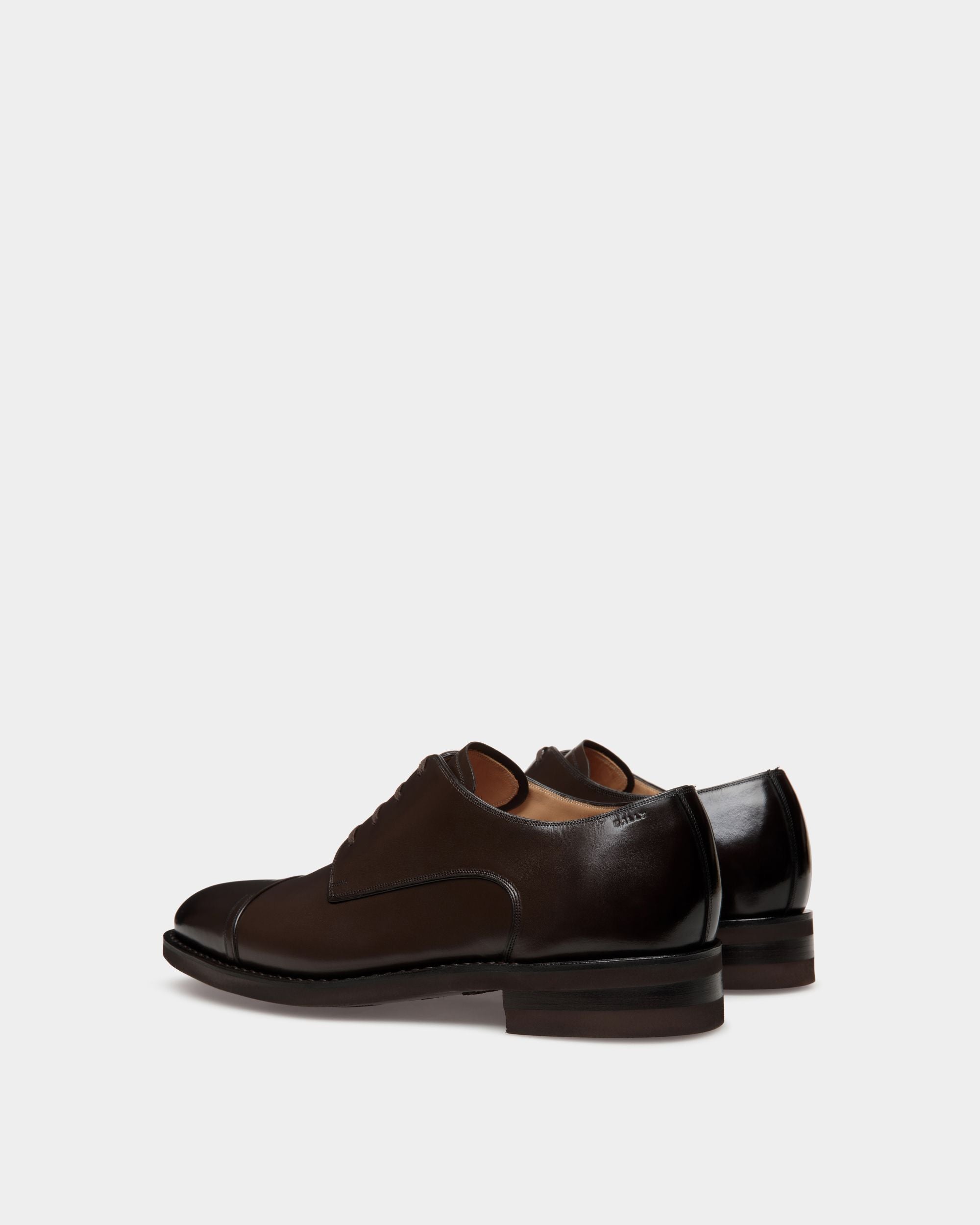 Bally Global - Scribe Un Derby in Ebano Leather - Brown