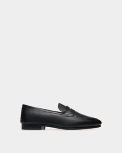 Plume Loafer in Black Leather