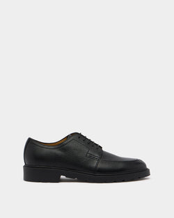 Derby Eduard En Cuir Grainé Noir