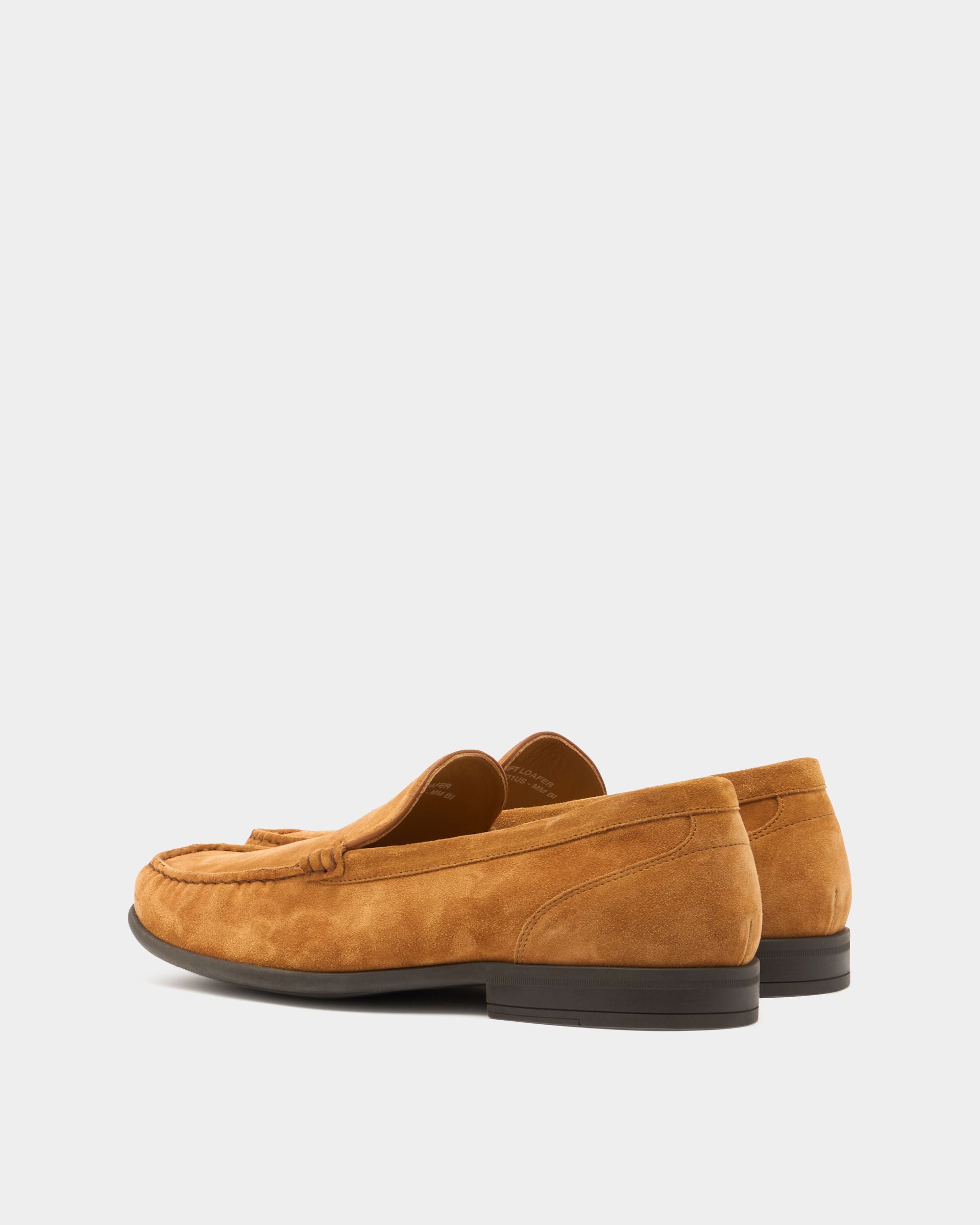 Bally Global - Drift Loafer in Brown Suede - Brown