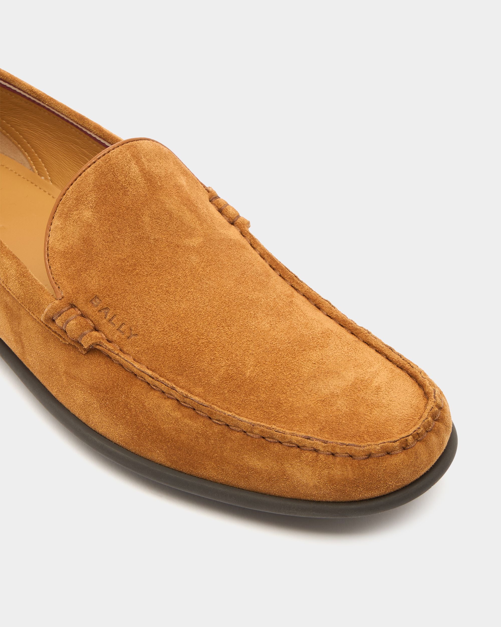 Bally Global - Drift Loafer in Brown Suede - Brown