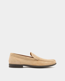Drift Loafer in Beige Suede
