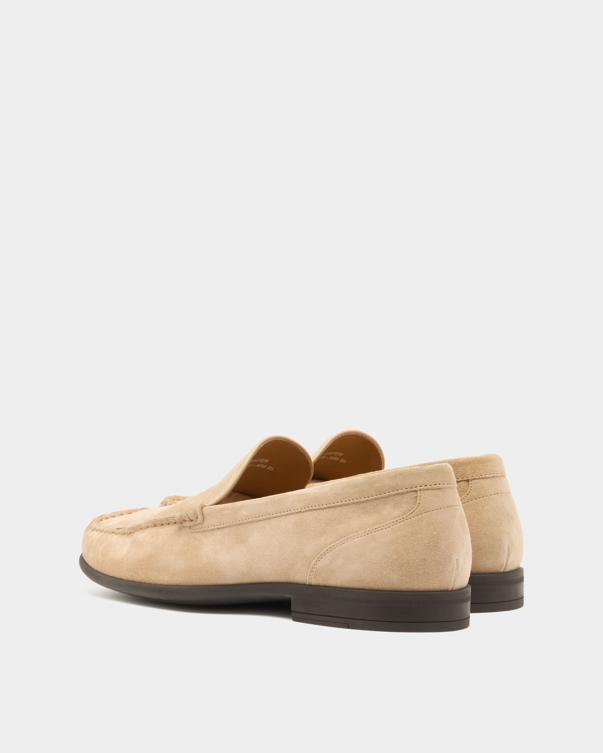 Bally Global - Drift Loafer in Beige Suede - Beige