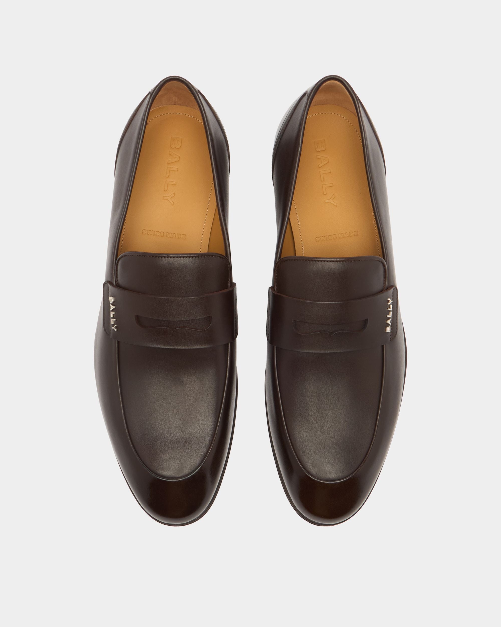 Bally Global - Regent Loafer in Ebano Leather - Brown