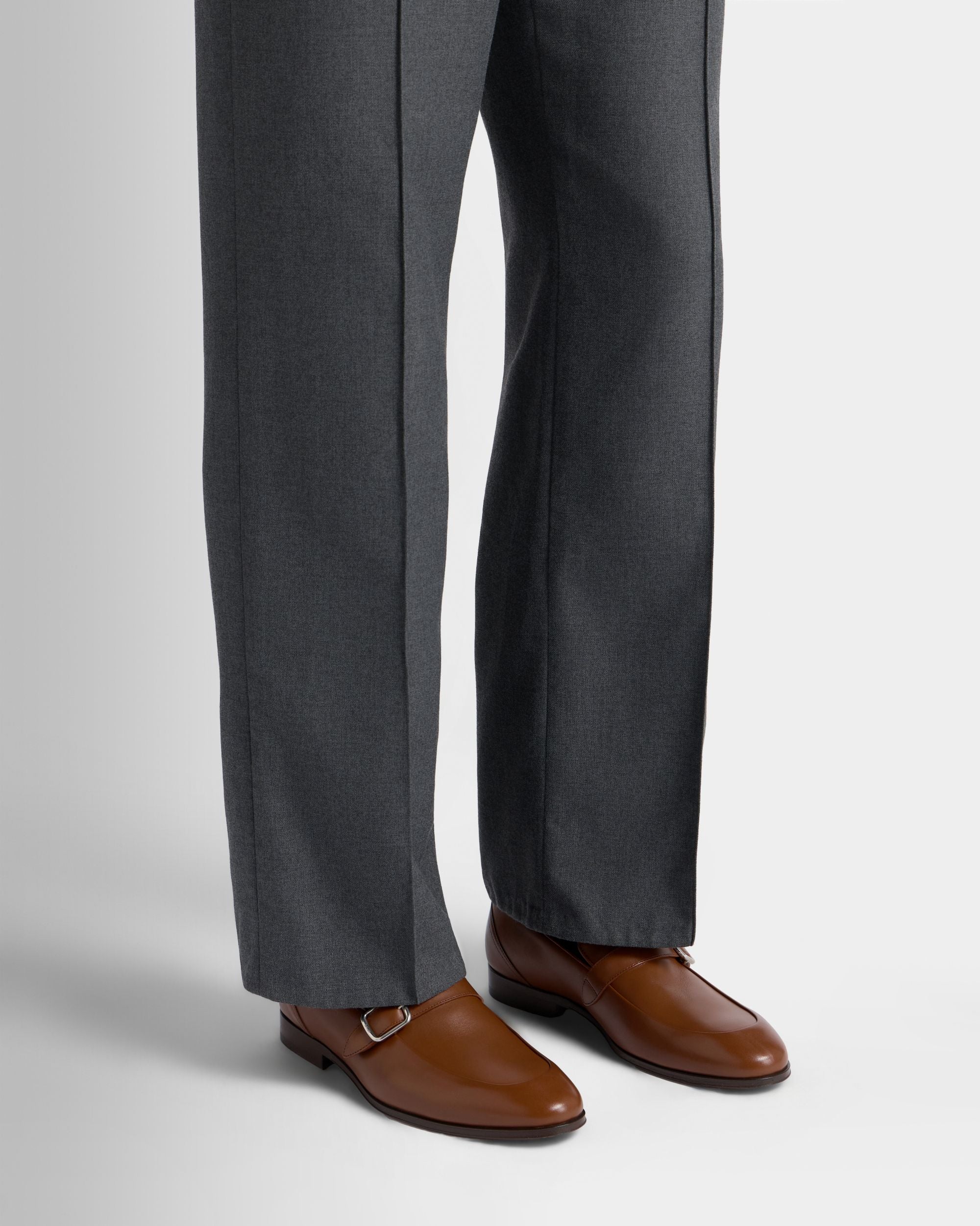 Bally Global - Regent Loafer in Amber Brown Leather - Brown