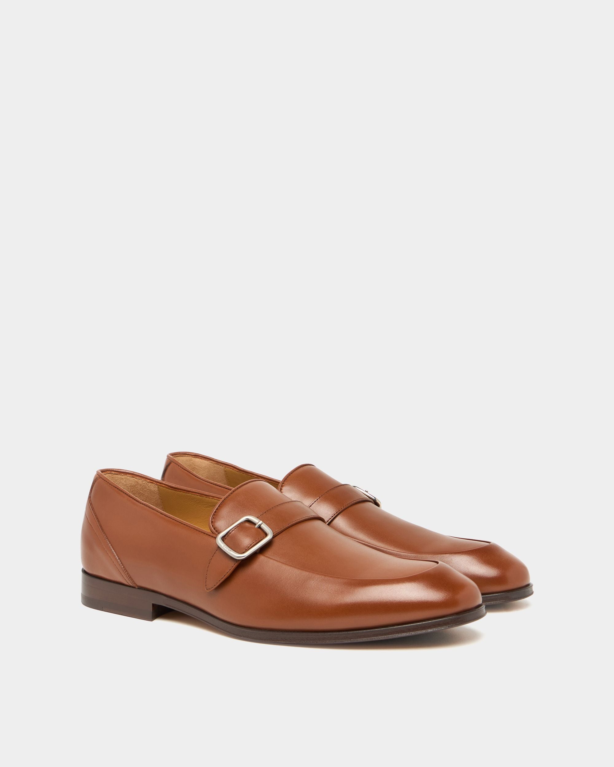 Bally Global - Mocasín Regent en cuero marrón ámbar - Marrón