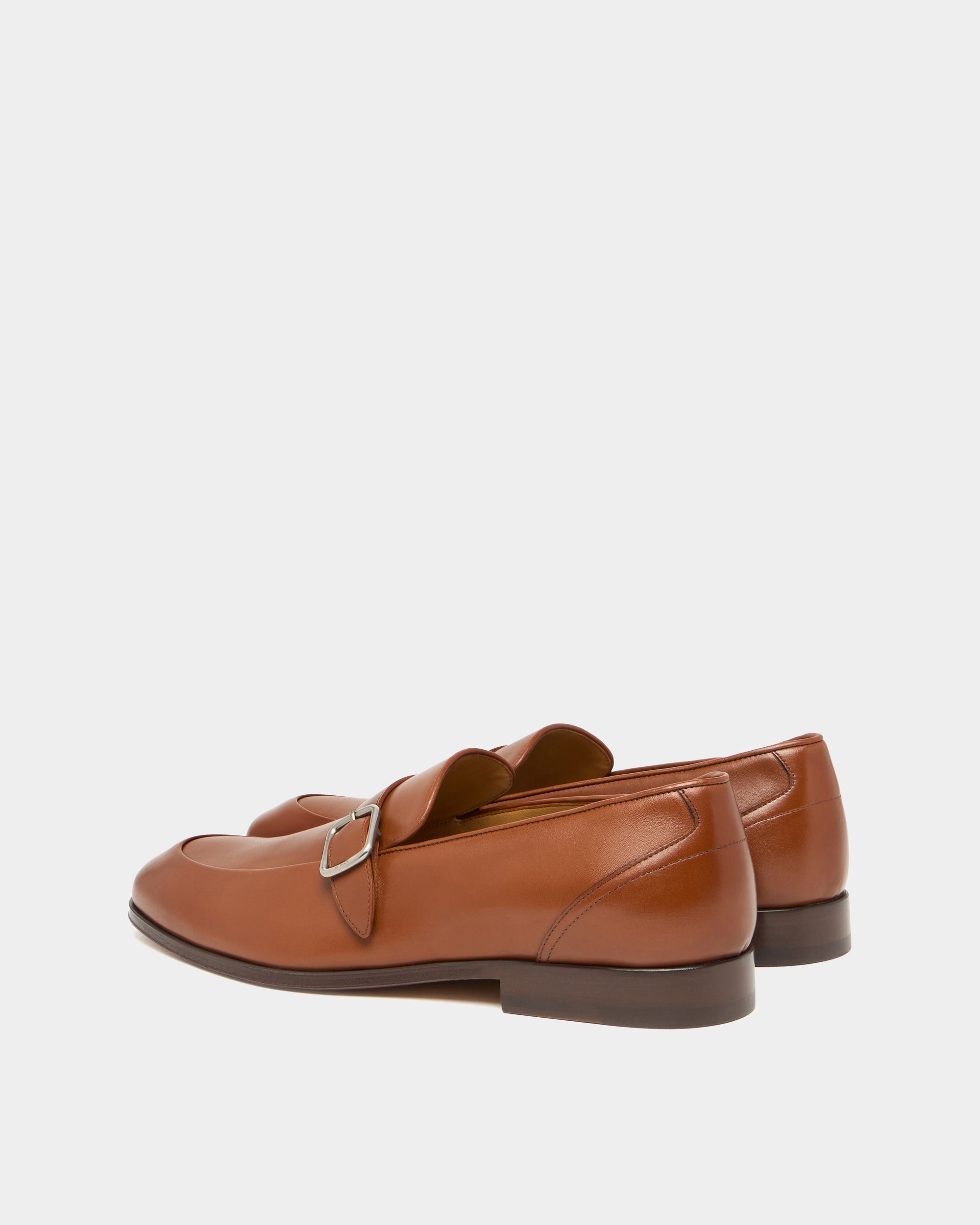 Bally Global - Regent Loafer in Amber Brown Leather - Brown