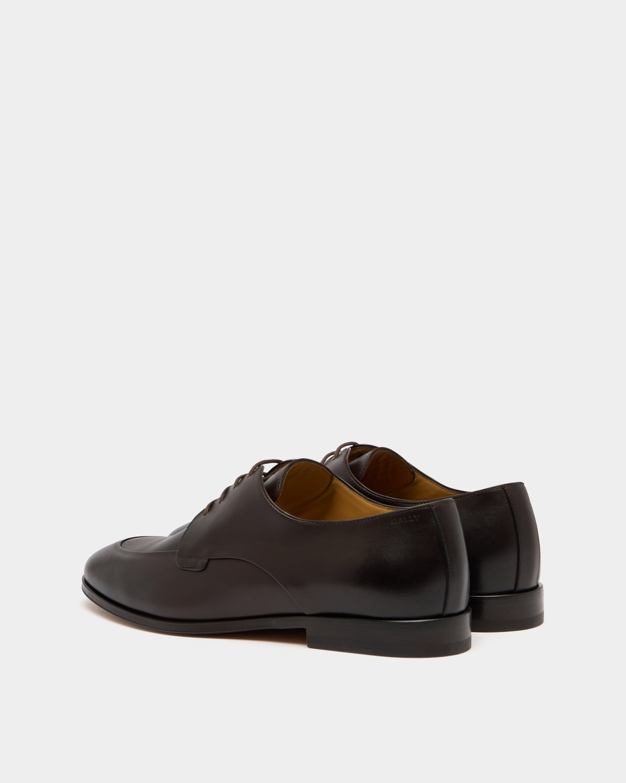 Bally Global - Regent Derby in Ebano Leather - Brown
