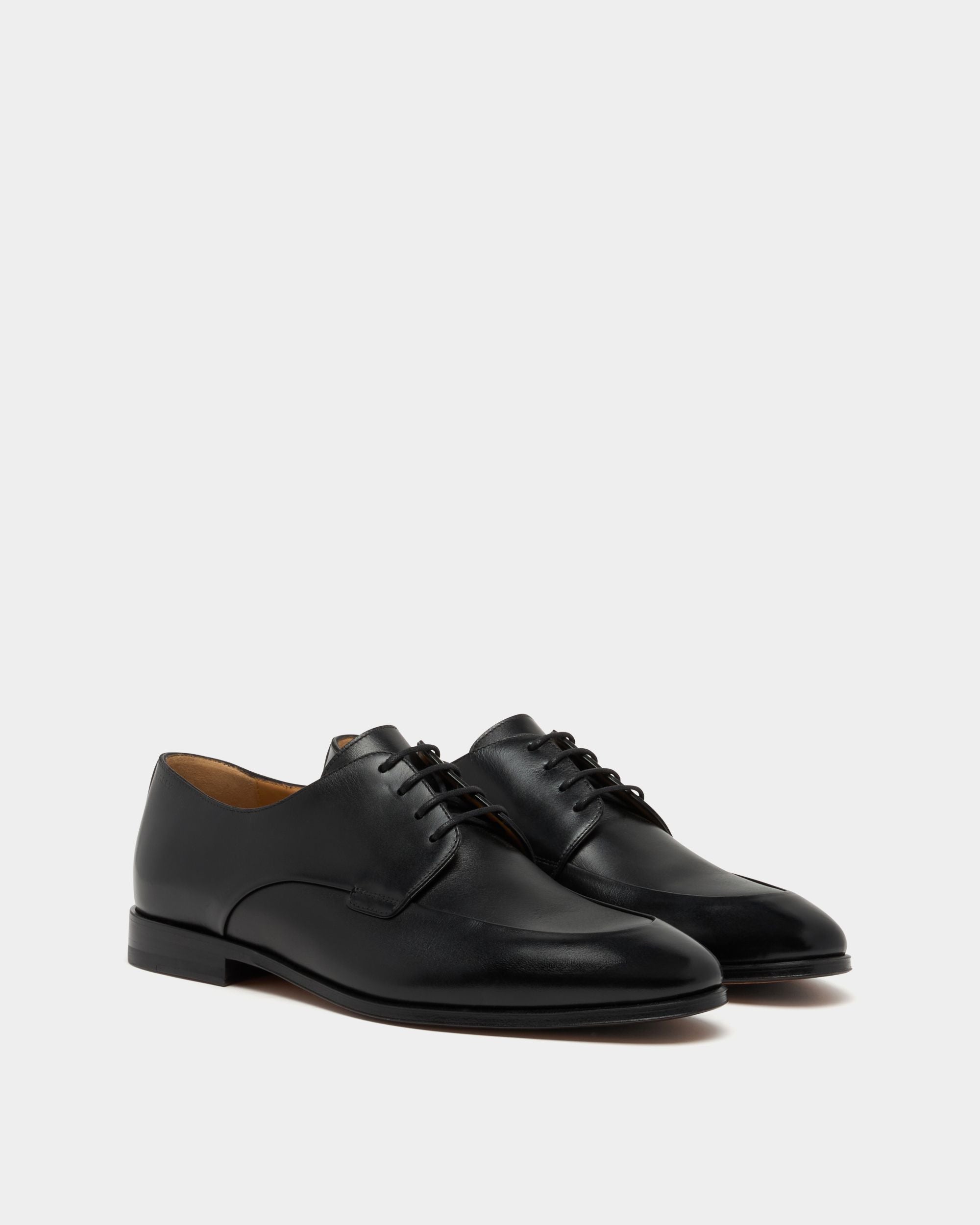 Bally Global - Regent Derby in Black Leather - Black