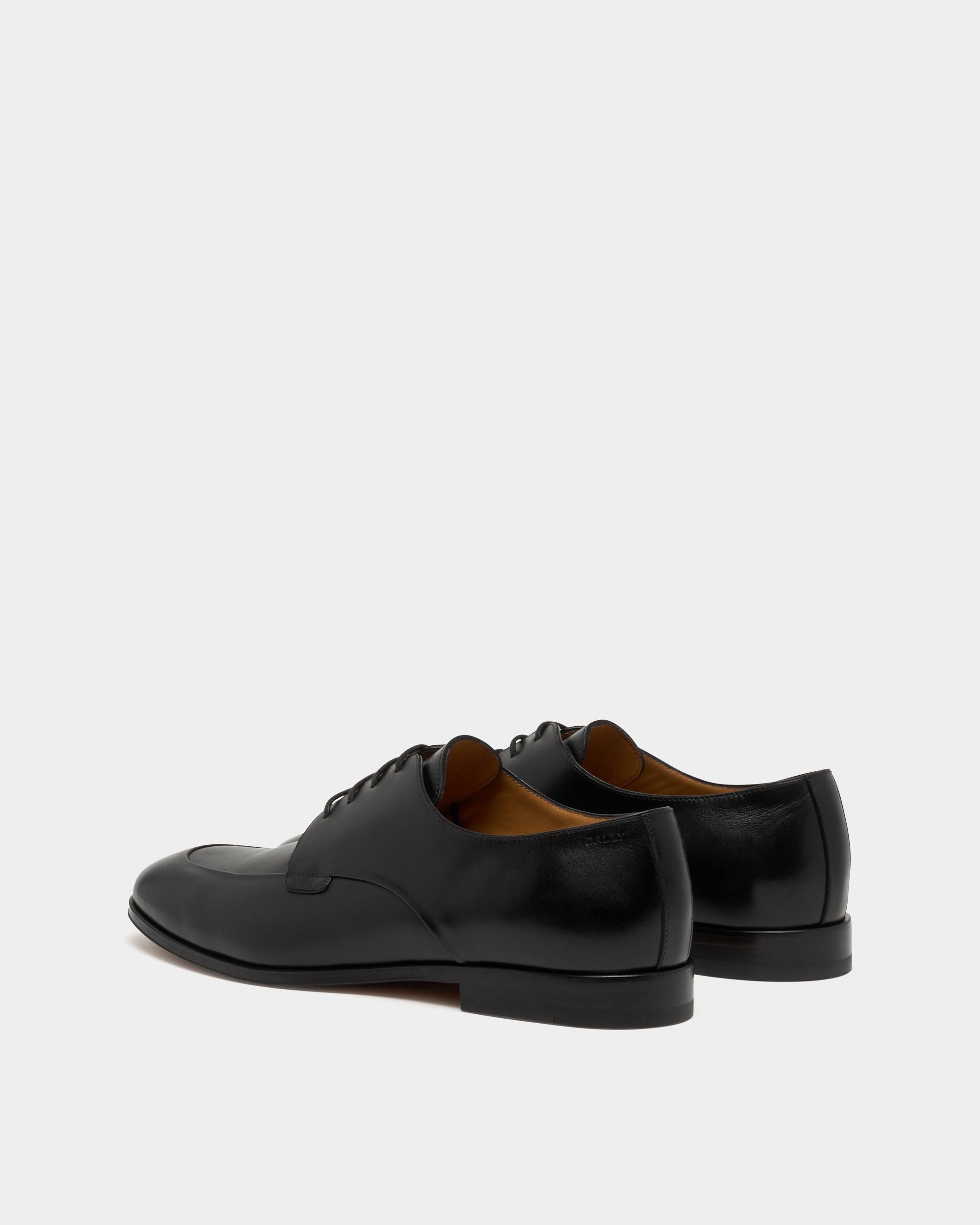 Bally Global - Regent Derby in Black Leather - Black
