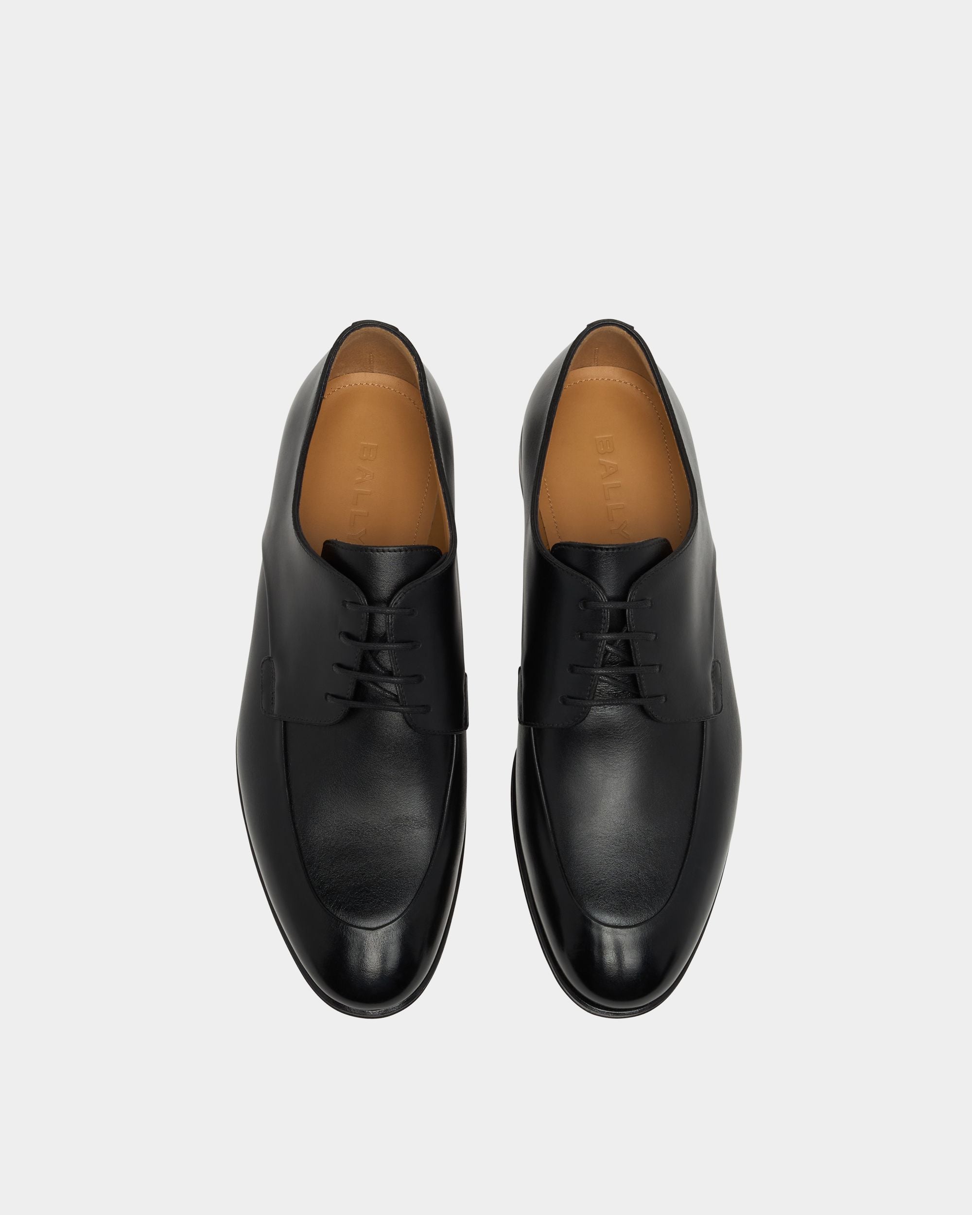 Bally Global - Regent Derby in Black Leather - Black