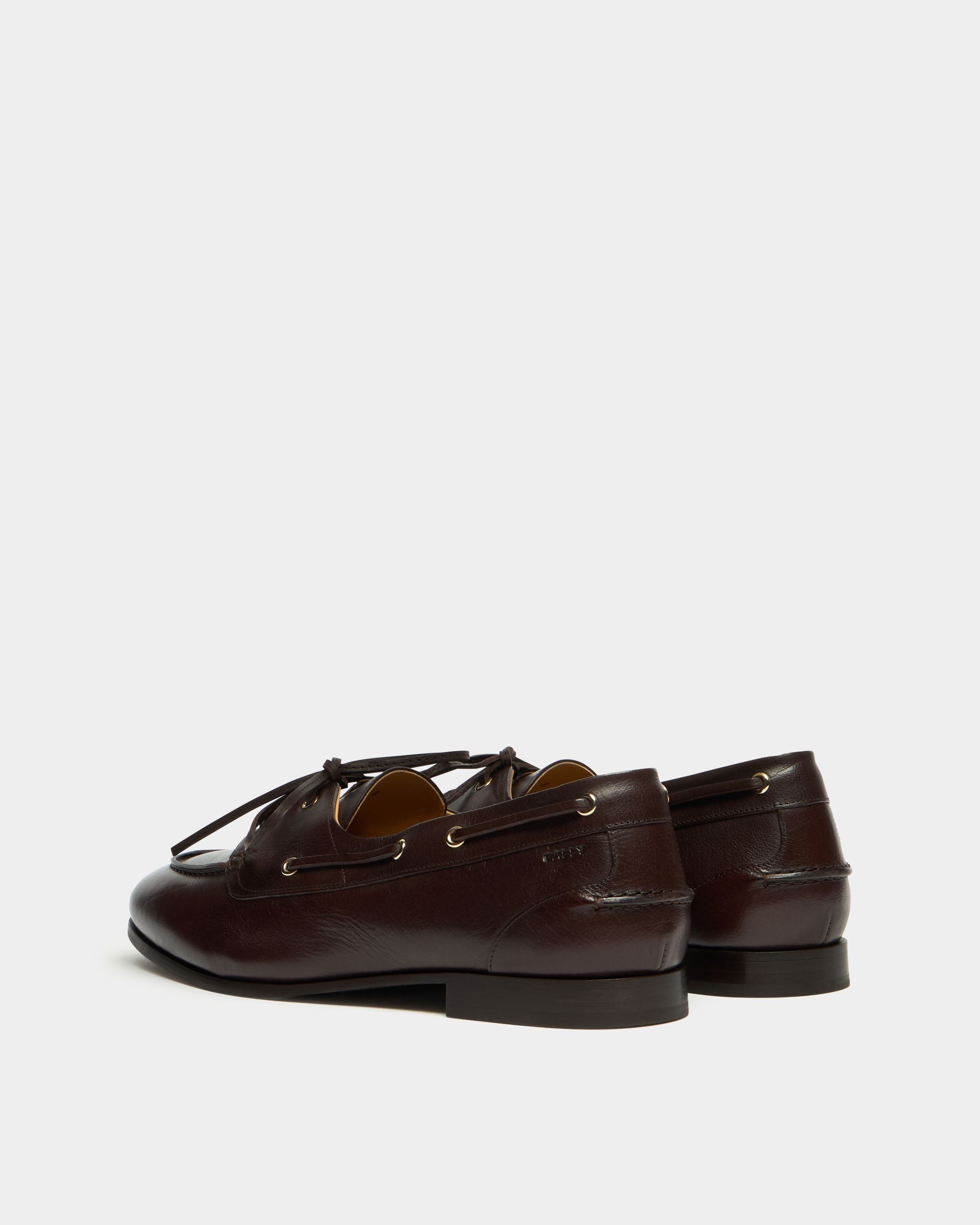 Bally Global - Plume Moccasin in Ebano Leather - Brown