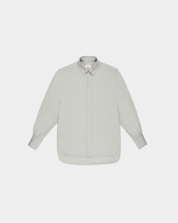Wool Shirt In Light Blue