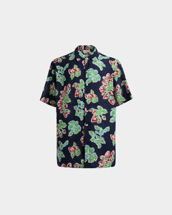 Camisa De Popelina Fluida Con Estampado Strawberry