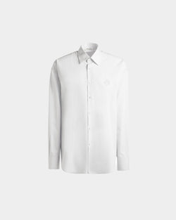 Shirt in White Cotton