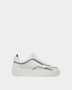 Sneaker In White Leather