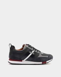 Sneaker En Cuir Noir