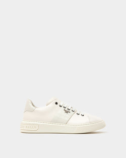 Mattye Leather Sneakers In White