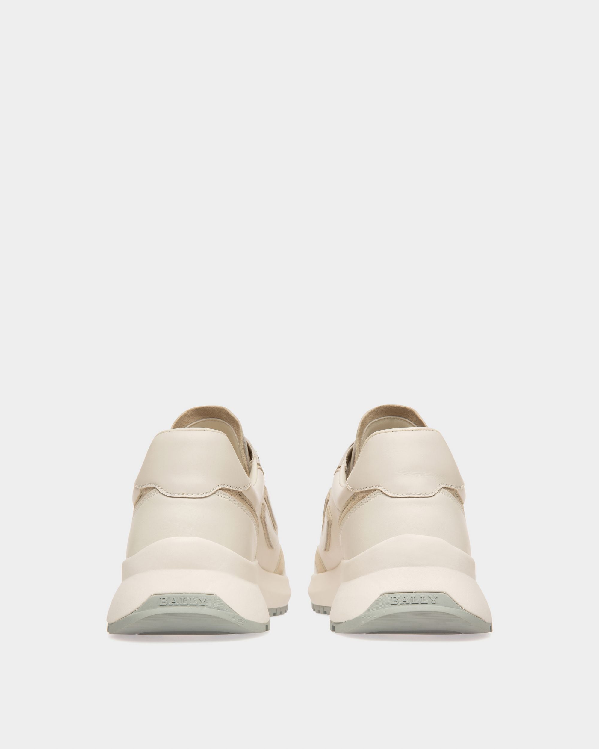 Bally Global - Demmy Sneakers En Cuir Blanc - Blanc
