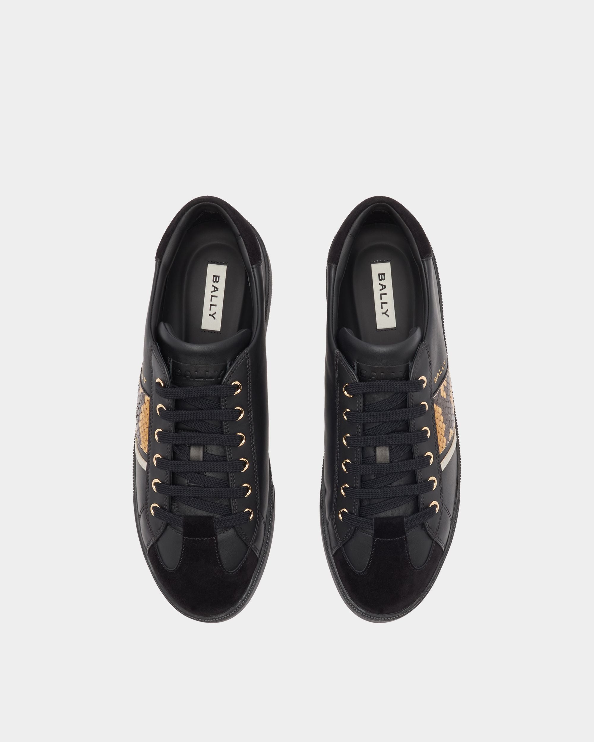 Bally Global - Sneaker In Black Leather - Black