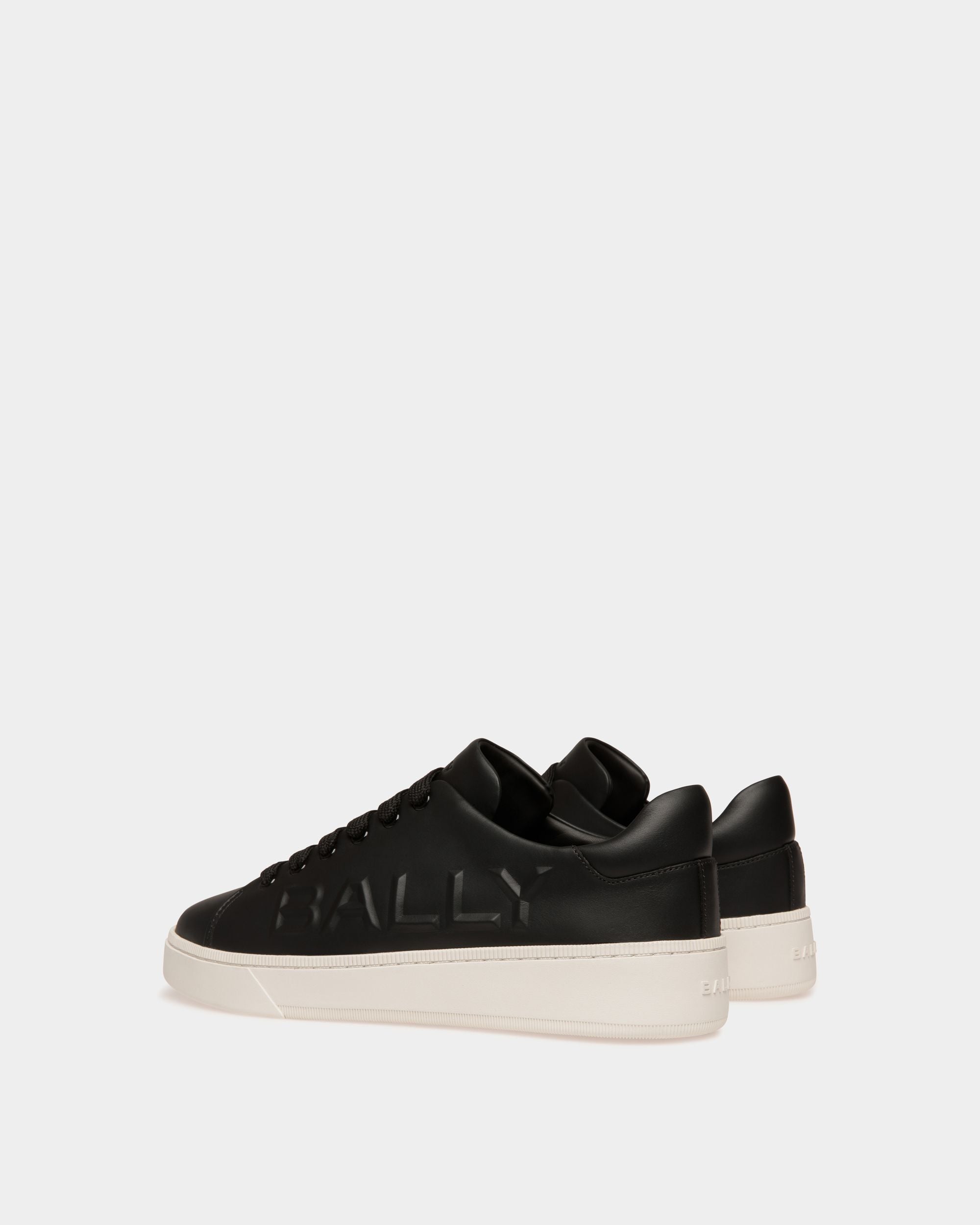 Bally Global - Zapatilla Raise De Piel Negra - Negro