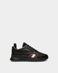 Sneaker In Black Leather