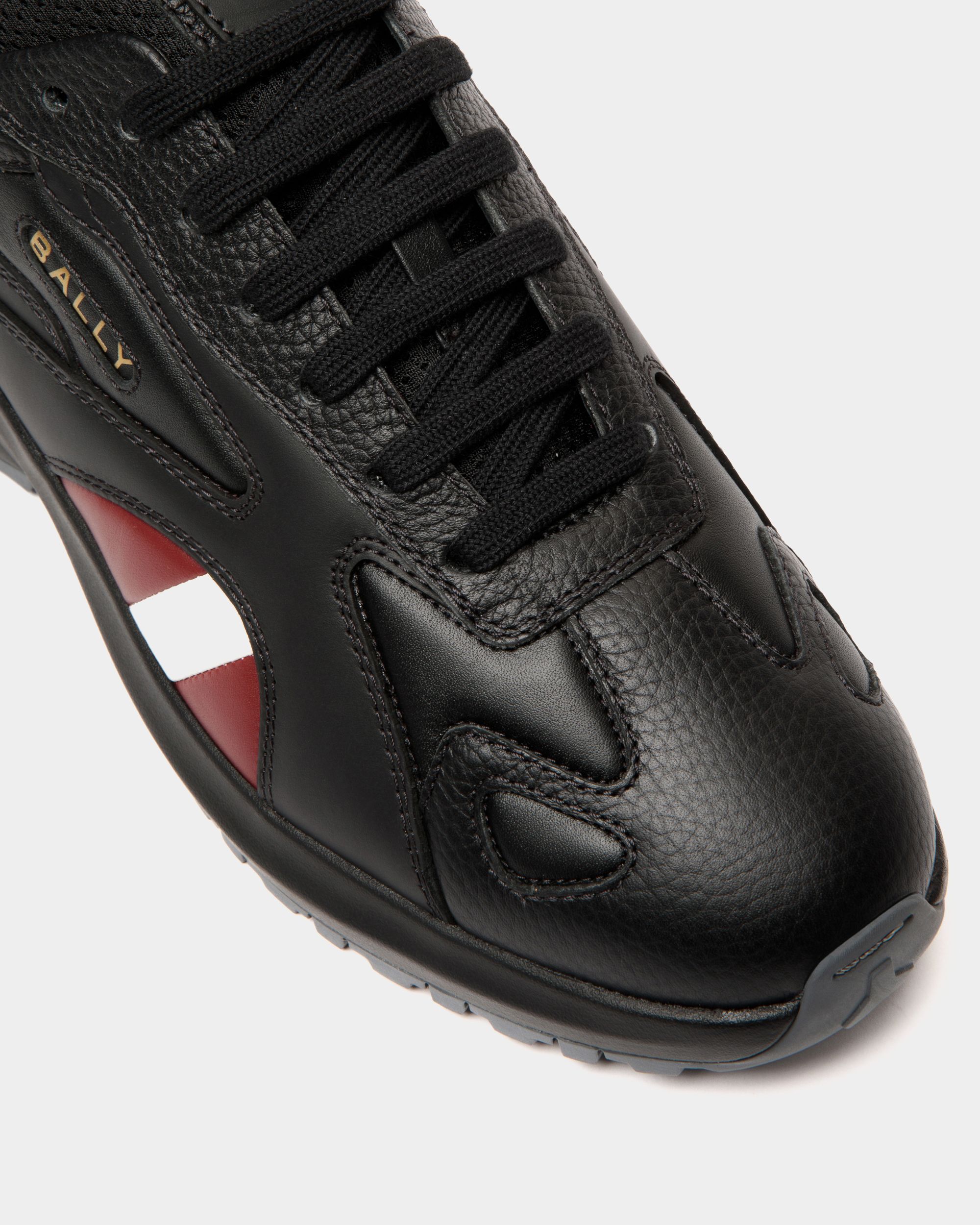 Bally Global - Sneaker In Black Leather - Black
